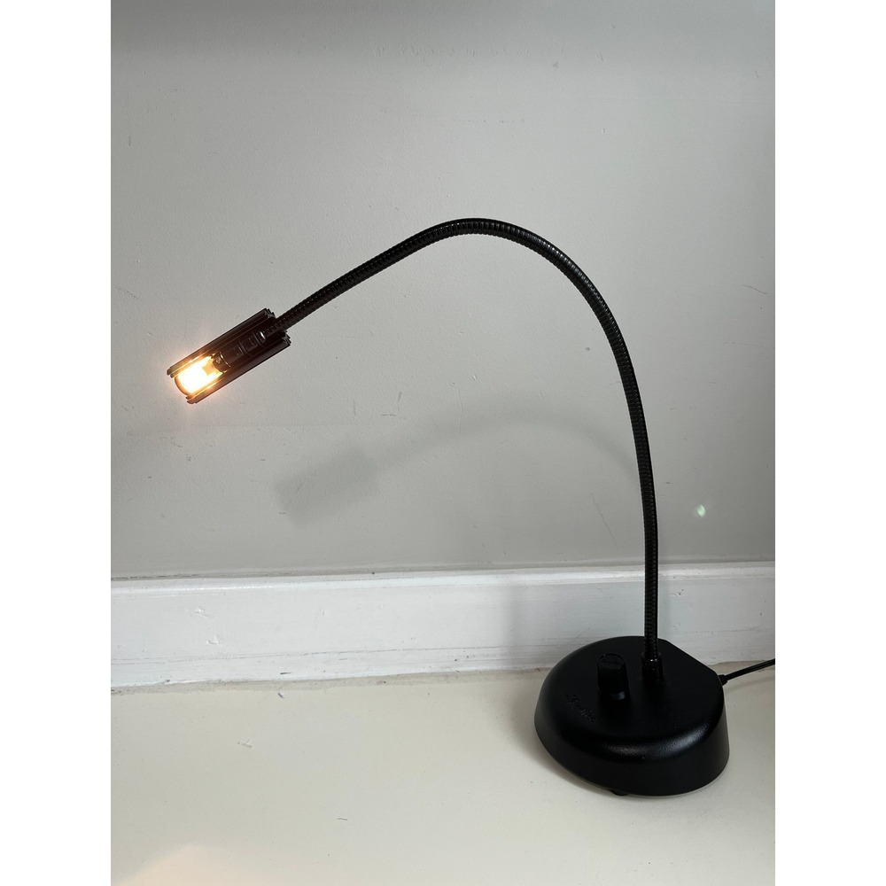 Littlite LW-18-HI Black 18in Flexible Gooseneck Desk Task Lamp with Dimmer USA